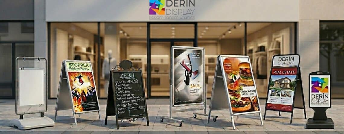 Mağaza Önü Reklam Panoları