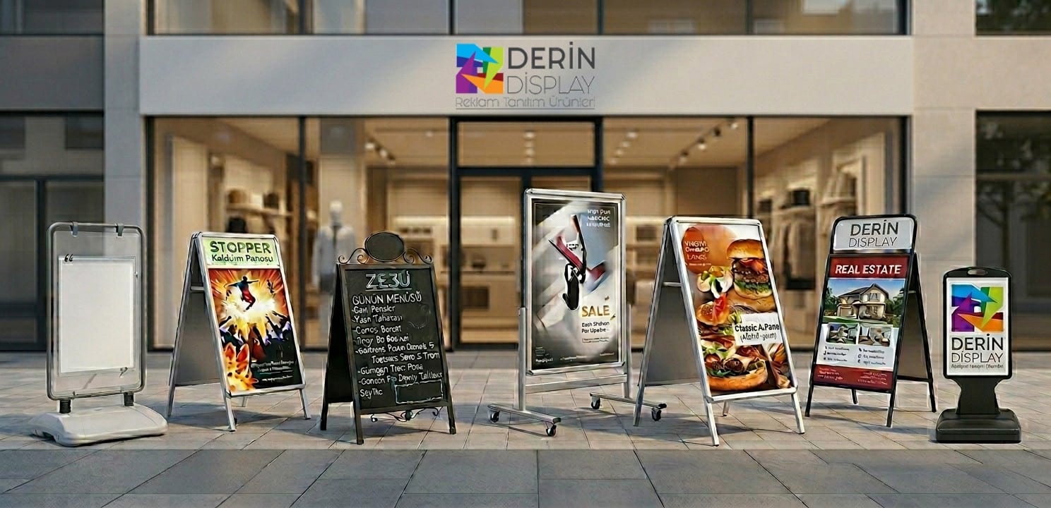 Mağaza Önü Reklam Panoları
