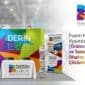 Derin Display imzalı, örümcek stand, tanıtım masası, roll-up banner ve damla bayraktan oluşan profesyonel fuar standı kurulum seti.